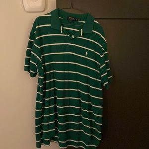 Ralph Lauren Polo XL collared shirt.  Perfect for St. Patty’s Day.